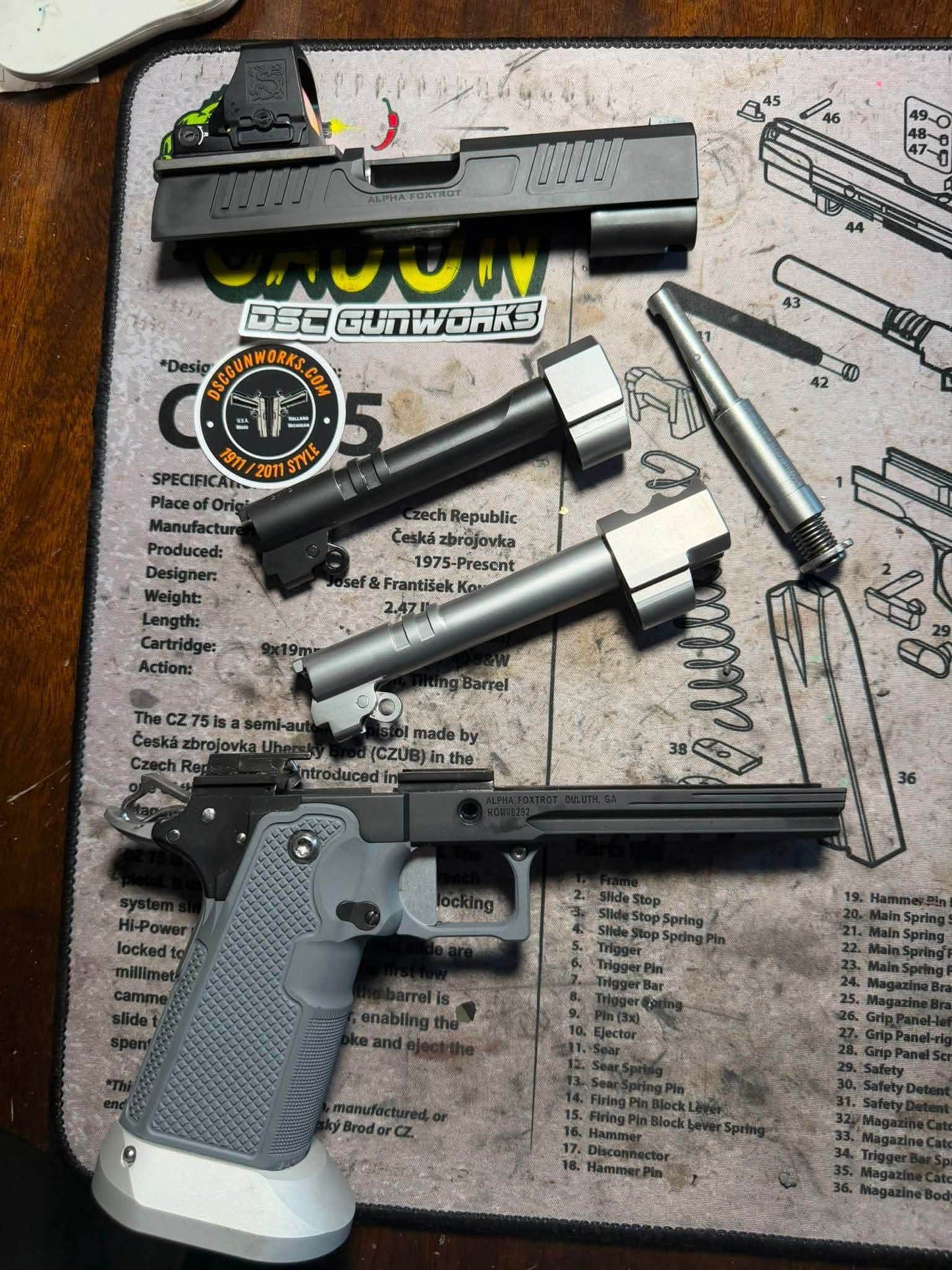 DSC Romulus Comp Platform Barrel