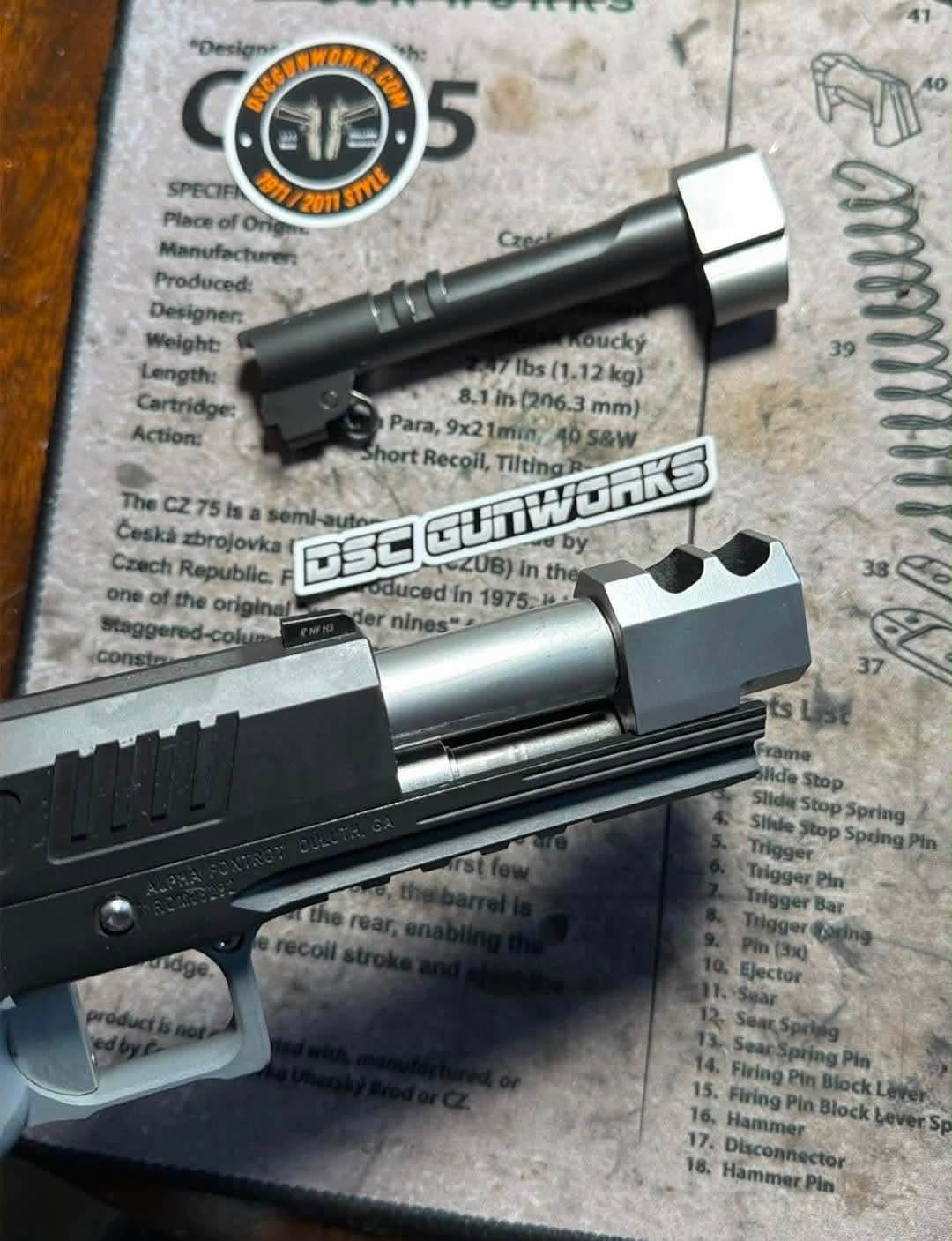 DSC Romulus Comp Platform Barrel