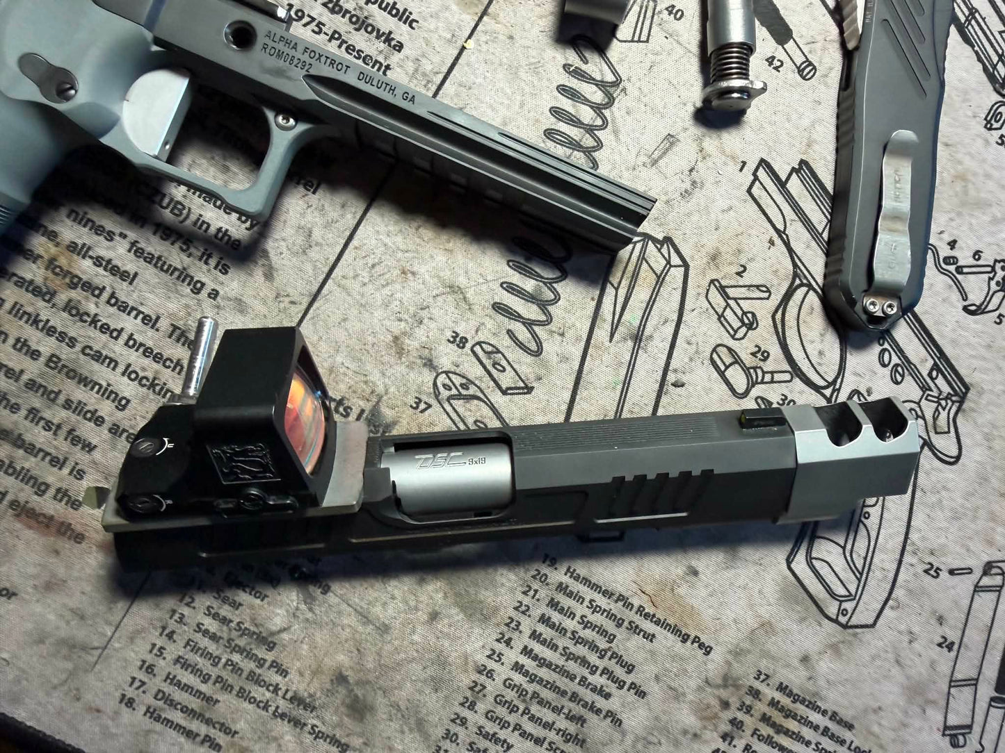 DSC Romulus Comp Platform Barrel