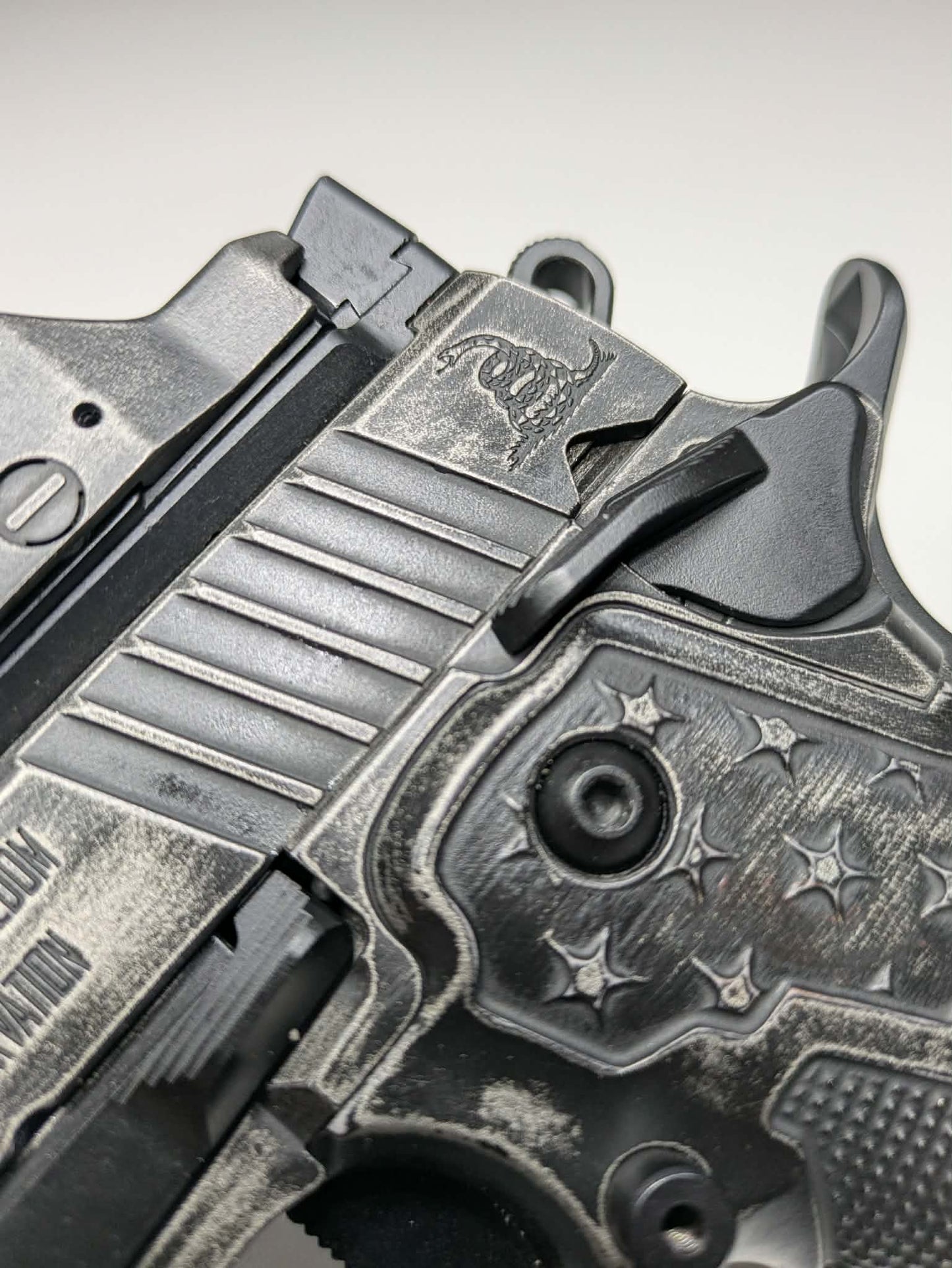 Laser Engraved Flag - Slide