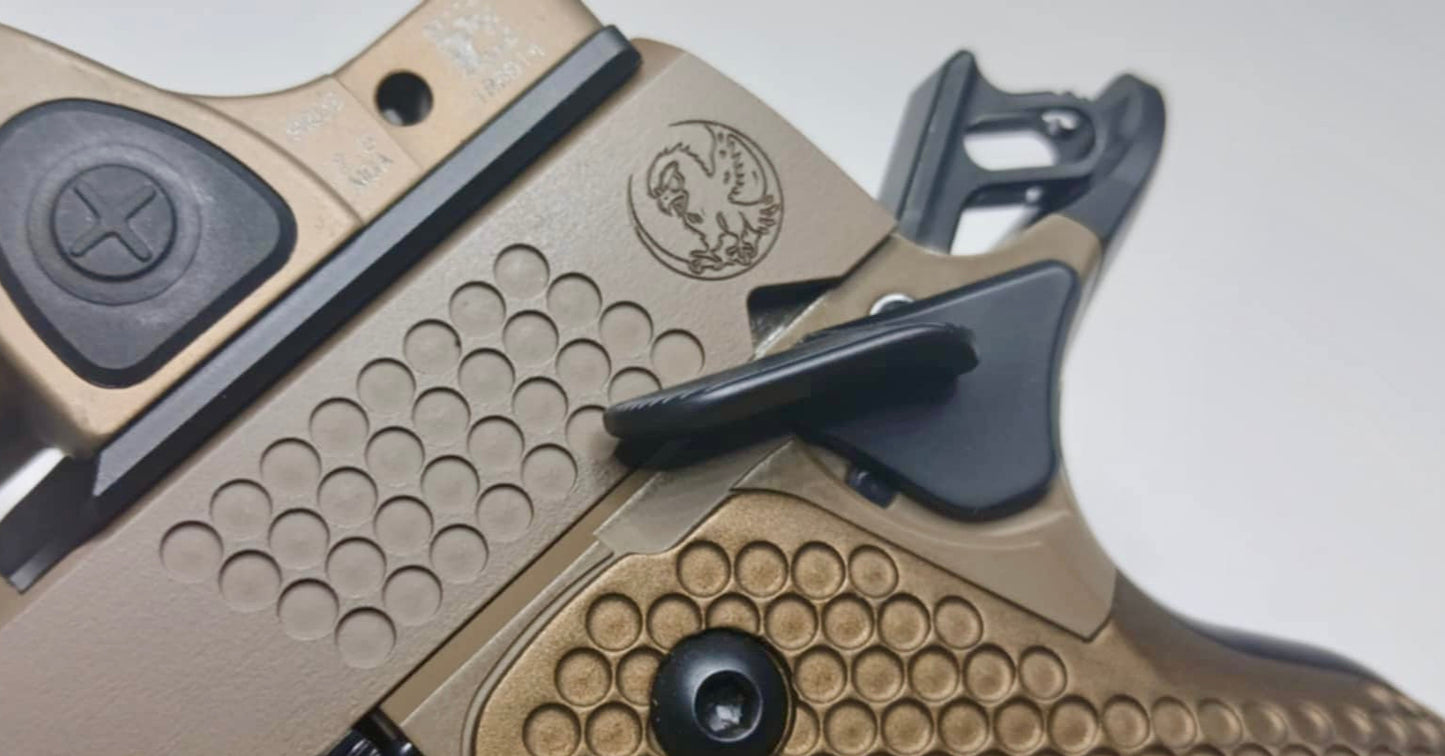 Laser Engraved Flag - Slide